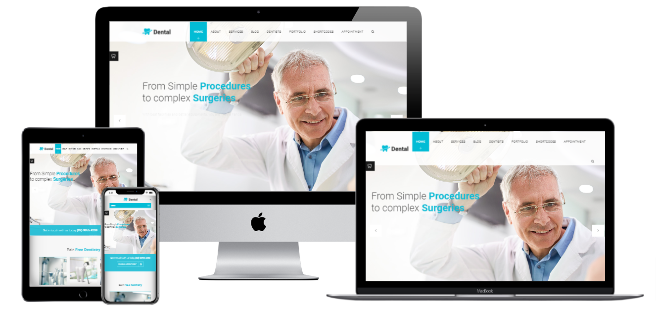best dental care website design development san ramon bay area ca