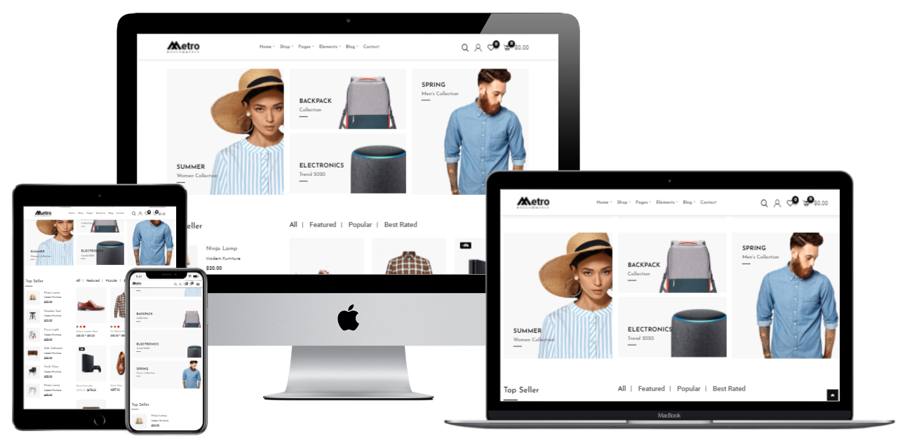 Clothing Store Website Design