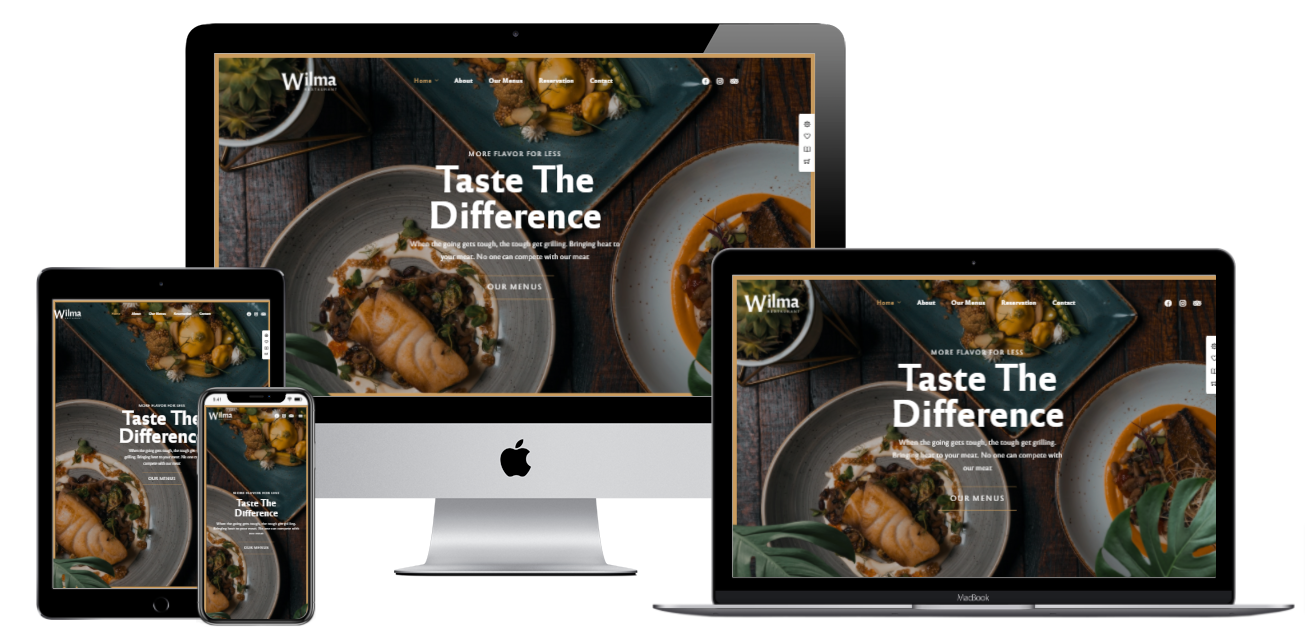 food business website design bay area web designers